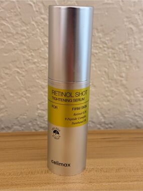 Celimax Retinol Shot Tightening Serum Full Size Bottle Kbeauty Anti-Aging New